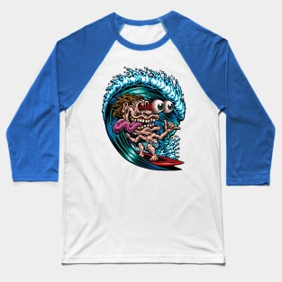 Surf Freak Baseball T-Shirt